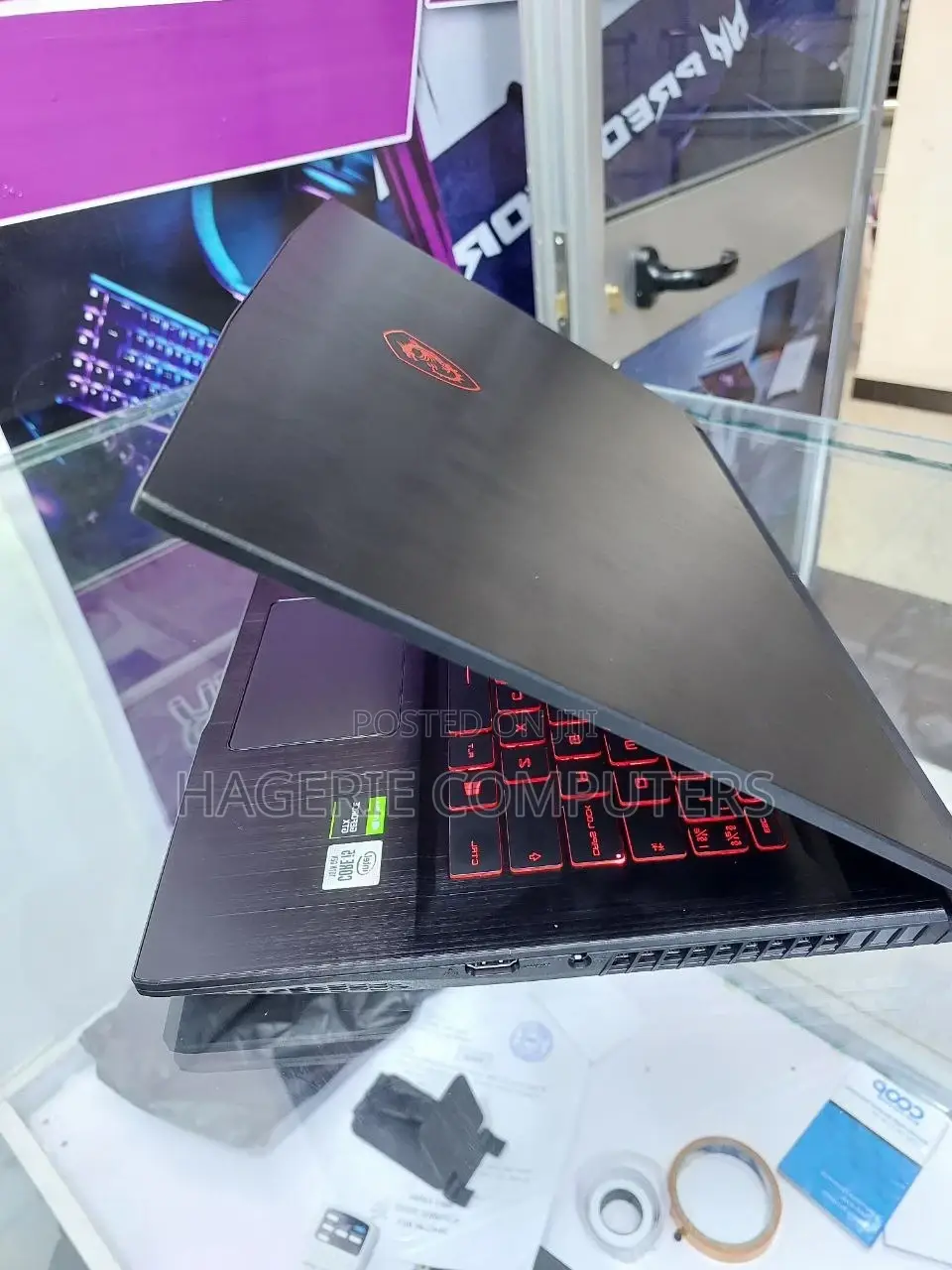 New Laptop MSI GP65 Leopard 16GB Intel Core I5 SSD 512GB