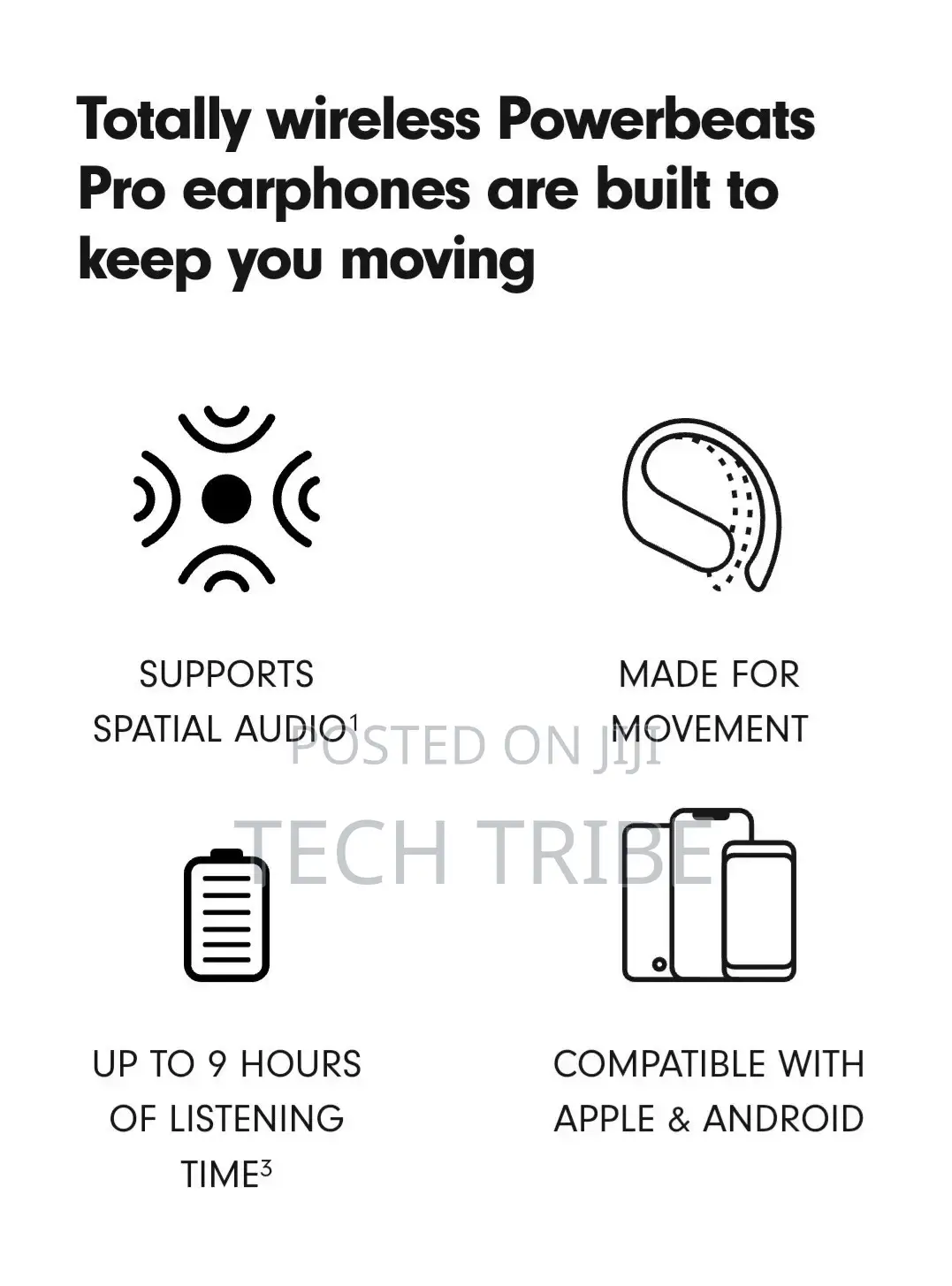 Original Power Beats Pro With Free Delivery