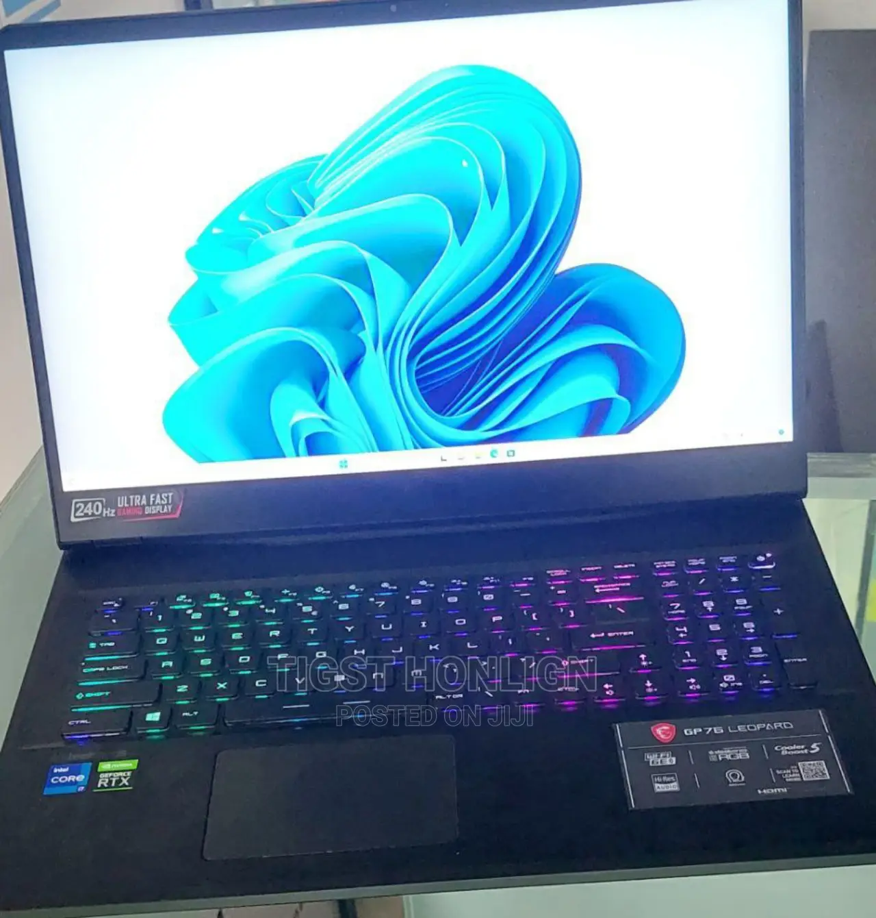 New Laptop MSI GP75 Leopard 16GB Intel Core I7 SSD 1T