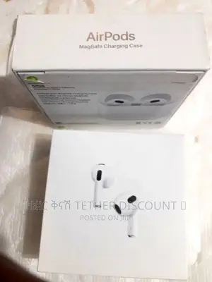 New የታሸገ ኦሪጂናል የ Apple Airpods (3rd Generation) ORIGINAL