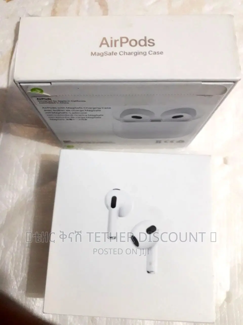 New የታሸገ ኦሪጂናል የ Apple Airpods (3rd Generation) ORIGINAL