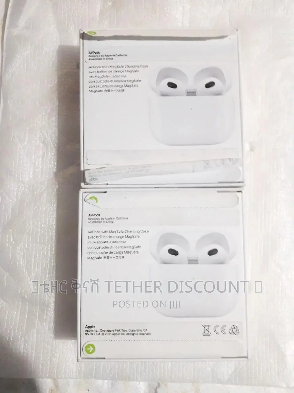 New የታሸገ ኦሪጂናል የ Apple Airpods (3rd Generation) ORIGINAL