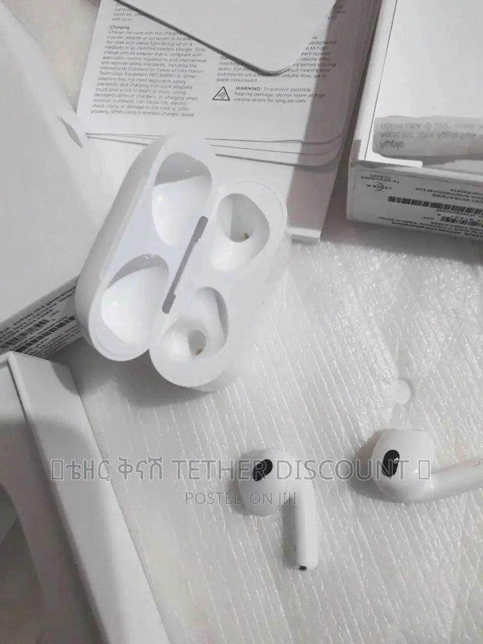 New የታሸገ ኦሪጂናል የ Apple Airpods (3rd Generation) ORIGINAL