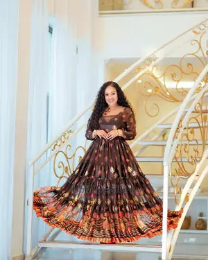 Chiffon Dress ሽፎን ቀሚስ