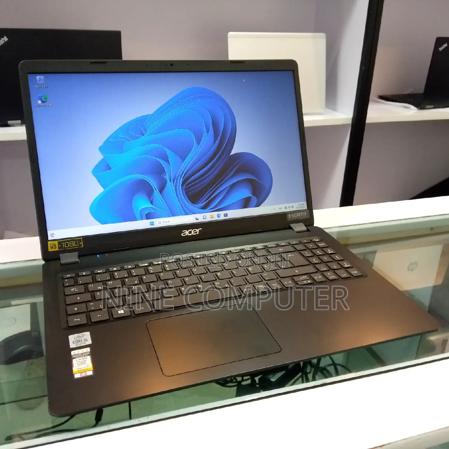 New Laptop Acer 8GB Intel Core I5 HDD+SSD 256GB