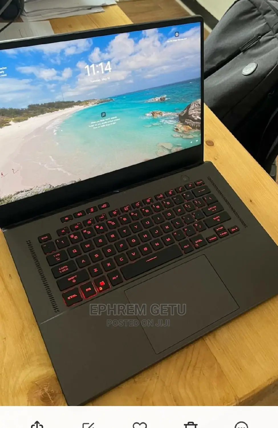 New Laptop Asus ROG Zephyrus G15 16GB AMD Ryzen 9 SSD 1T