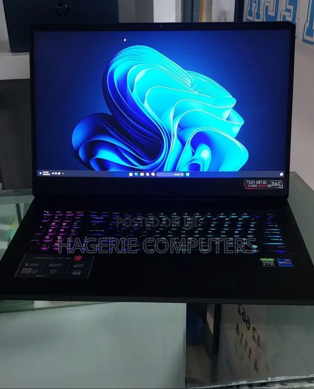 New Laptop MSI GP66 LEOPARD 10UG 16GB Intel Core I7 SSD 1T