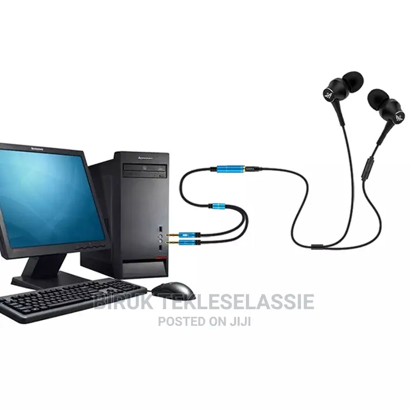 2 in 1 - 3.5 Mm Audio Splitter Cable