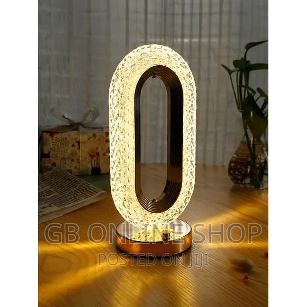 LED Crystal Table Lamp