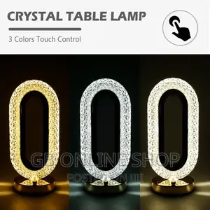 LED Crystal Table Lamp