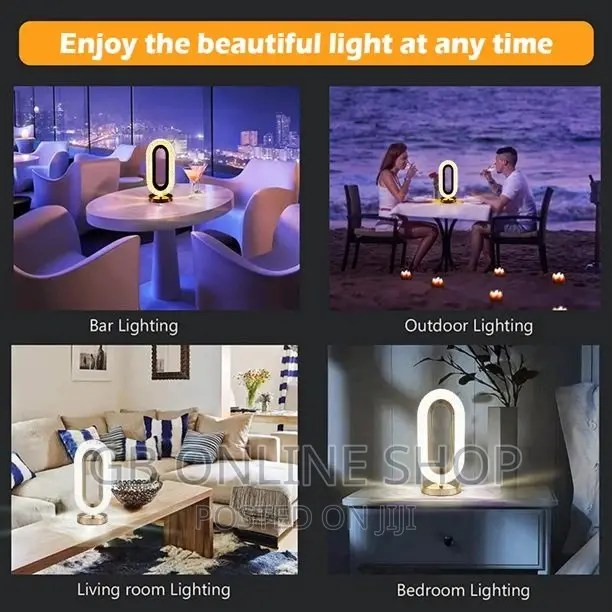 LED Crystal Table Lamp