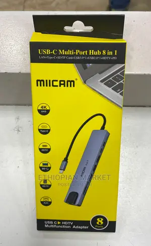 Photo - USB-C Multi-Port Hub 8 in 1
