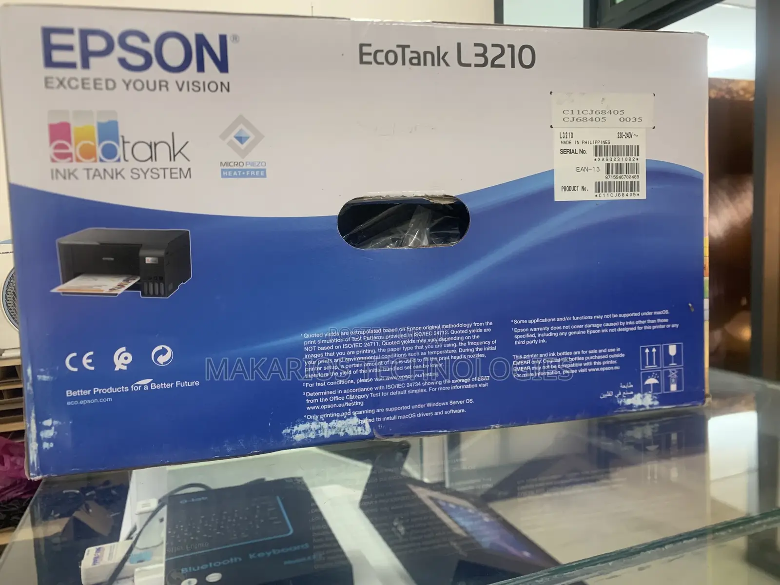 EPSON L3210 Printer (Print, Scan, Copy)