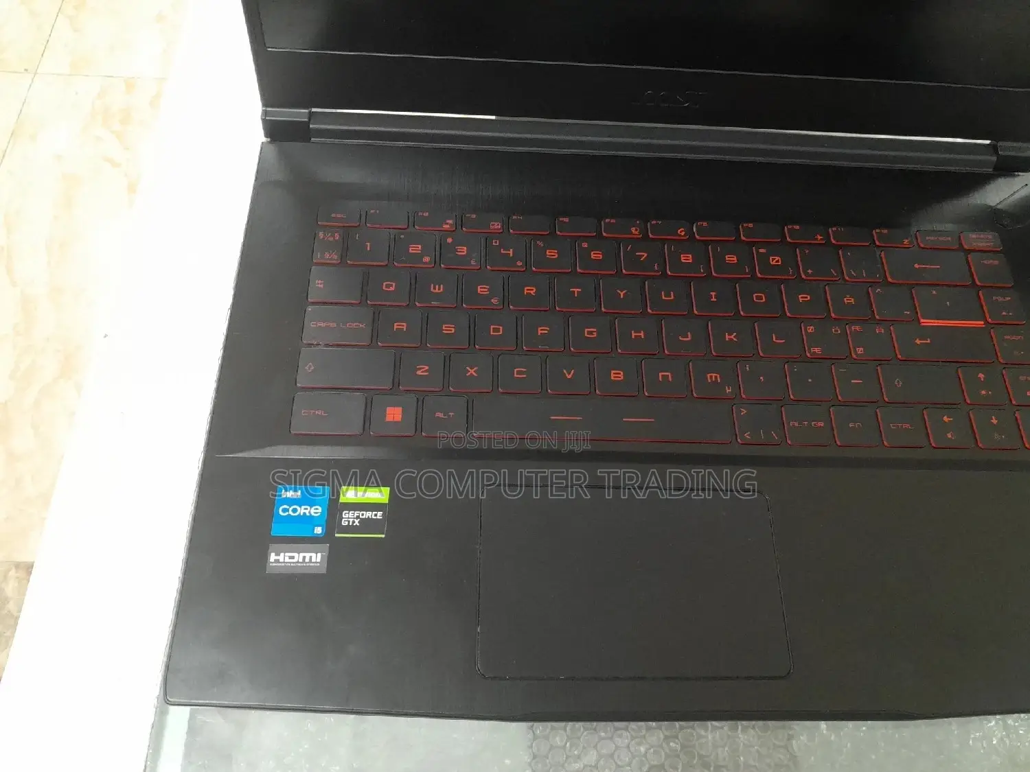 New Laptop MSI GF63 8GB Intel Core I5 SSD 512GB