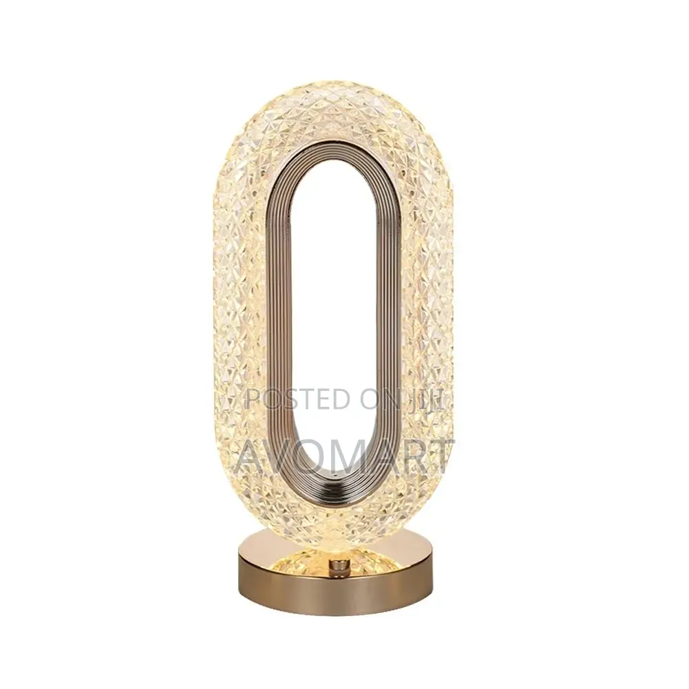 LED Crystal Table Lamp