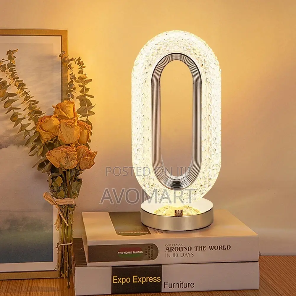 LED Crystal Table Lamp