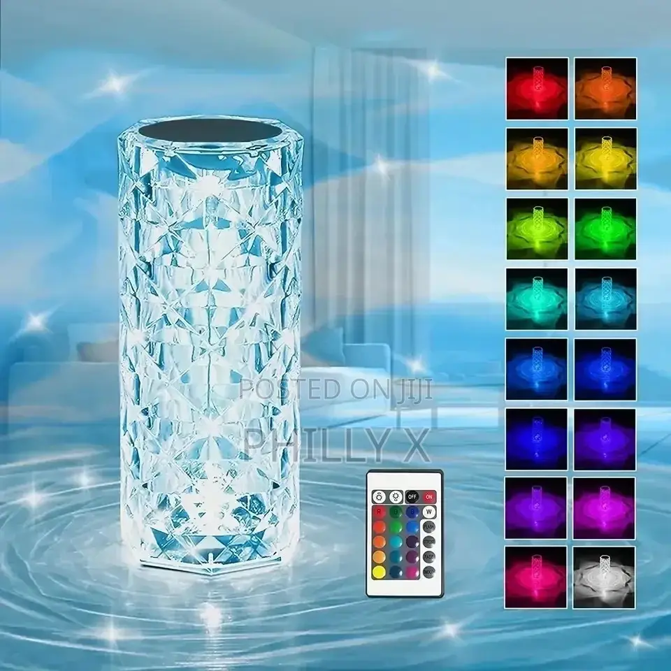 Rose Diamond Table Lamp