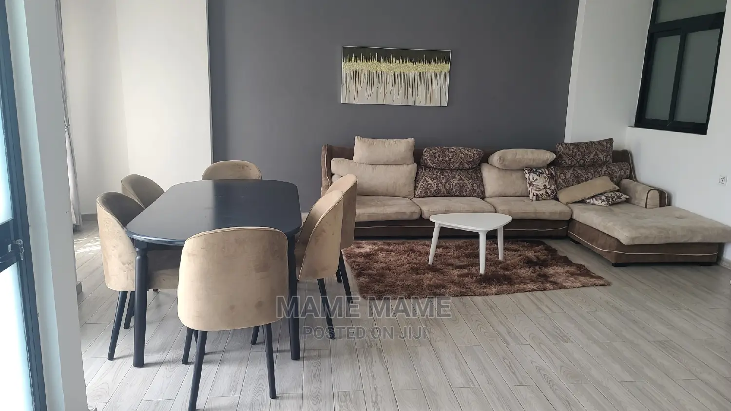 Furnished 3bdrm Apartment in Ambassador, Bole for rent