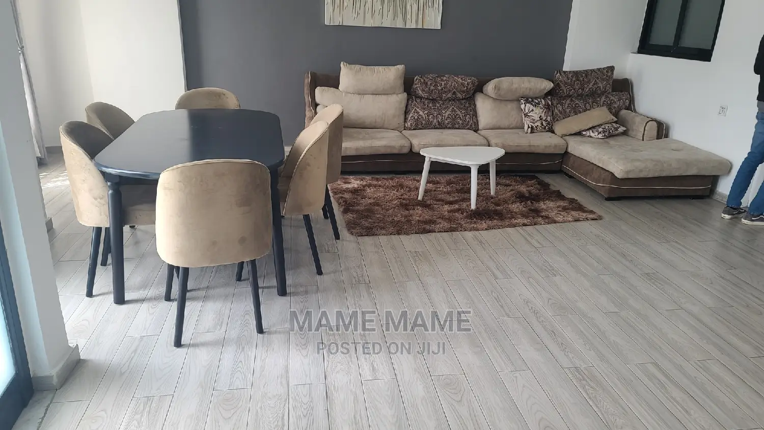 Furnished 3bdrm Apartment in Ambassador, Bole for rent