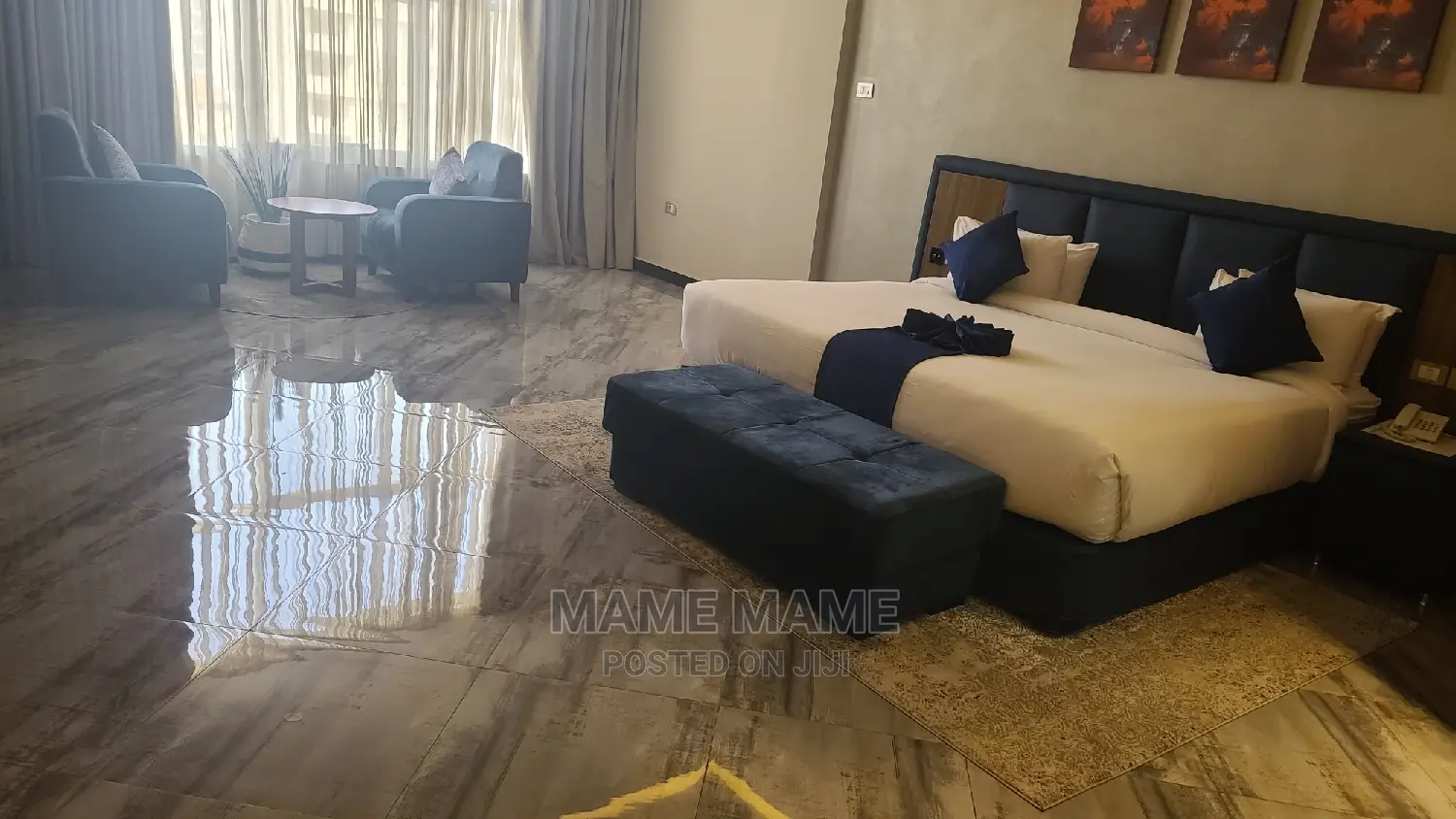 Furnished 1bdrm Apartment in Addis Abeba, Bole for rent