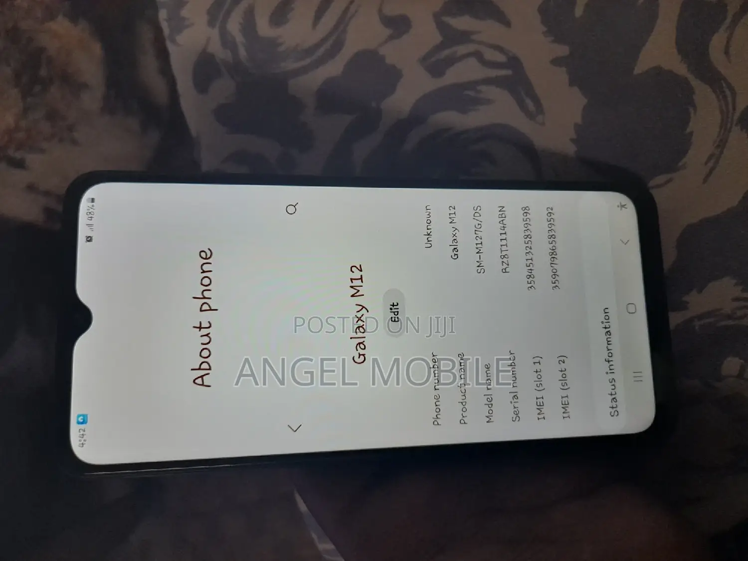 New Samsung Galaxy M12 128 GB Blue