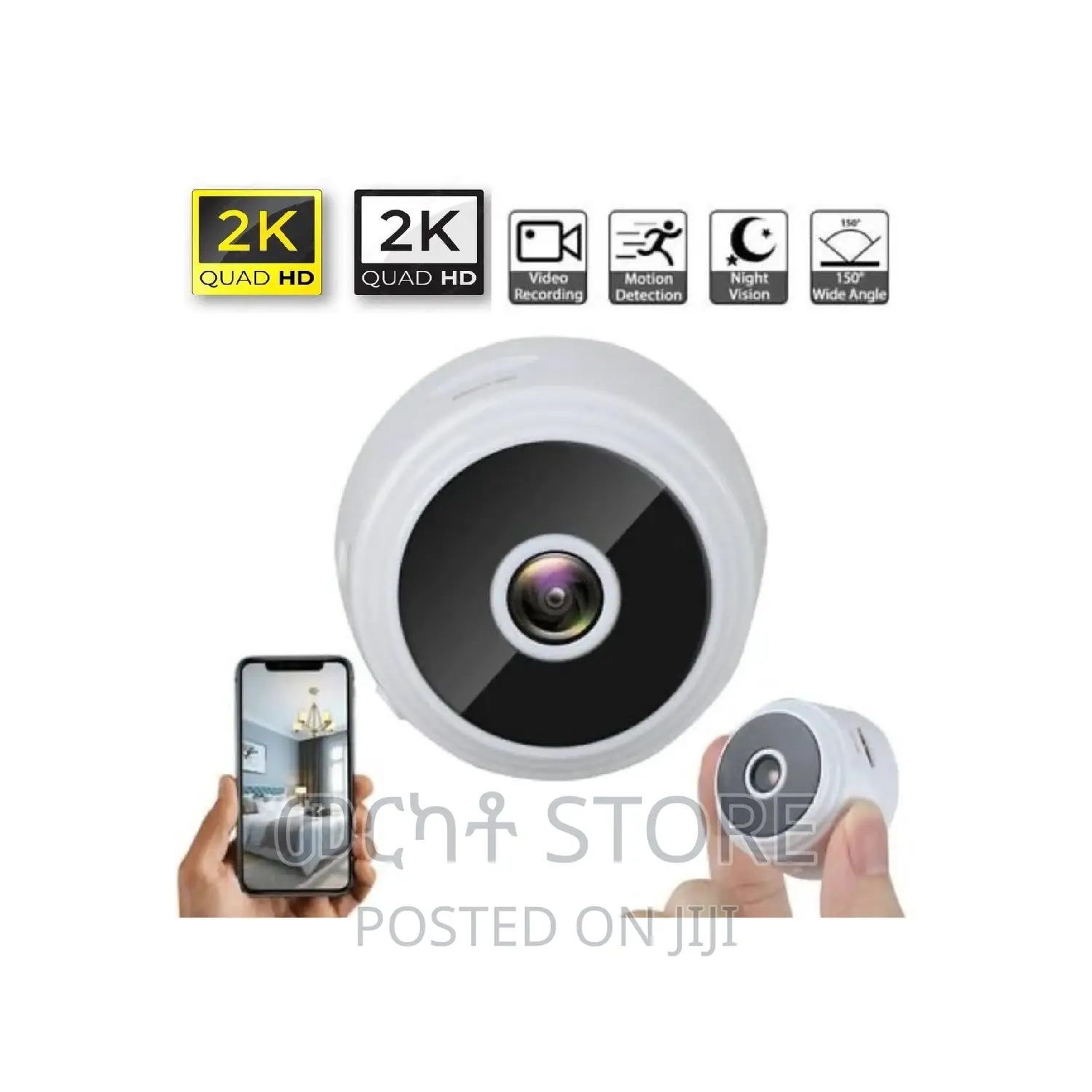 ANDOWL Mini ካሜራ