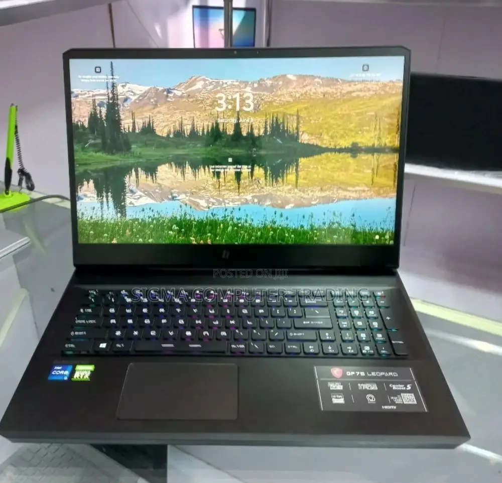 New Laptop MSI GP75 Leopard 16GB Intel Core I7 SSD 1T