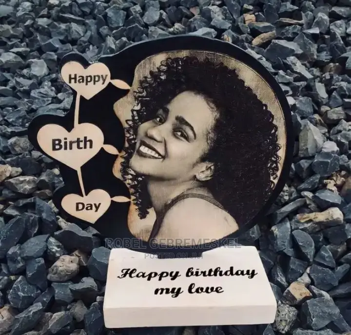 Beautiful Photo Engraved on MDF Design