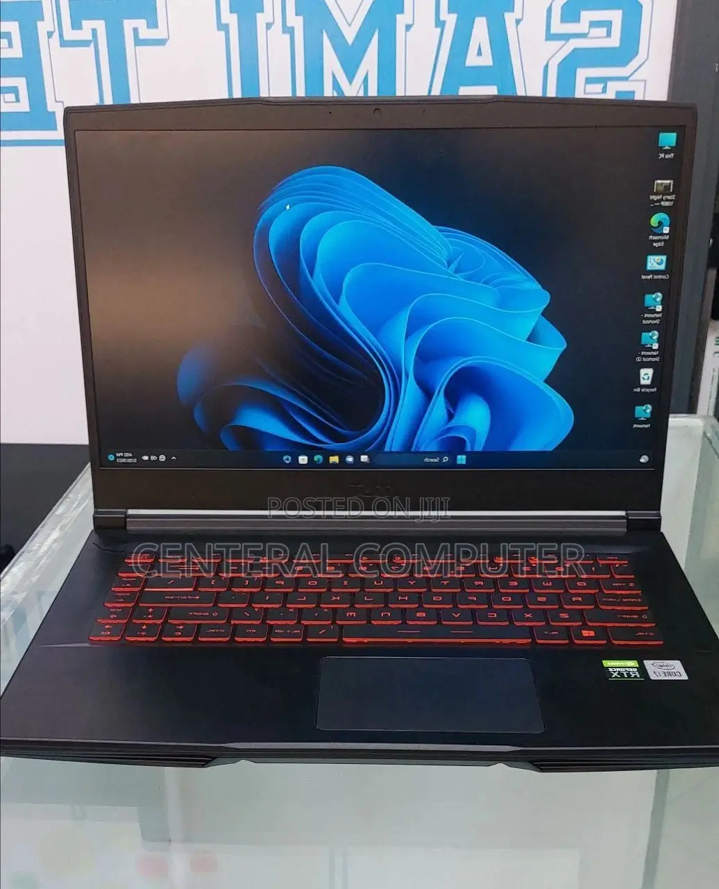 New Laptop MSI 16GB Intel Core I5 SSD 512GB