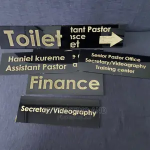 Table Sign, Door Sign