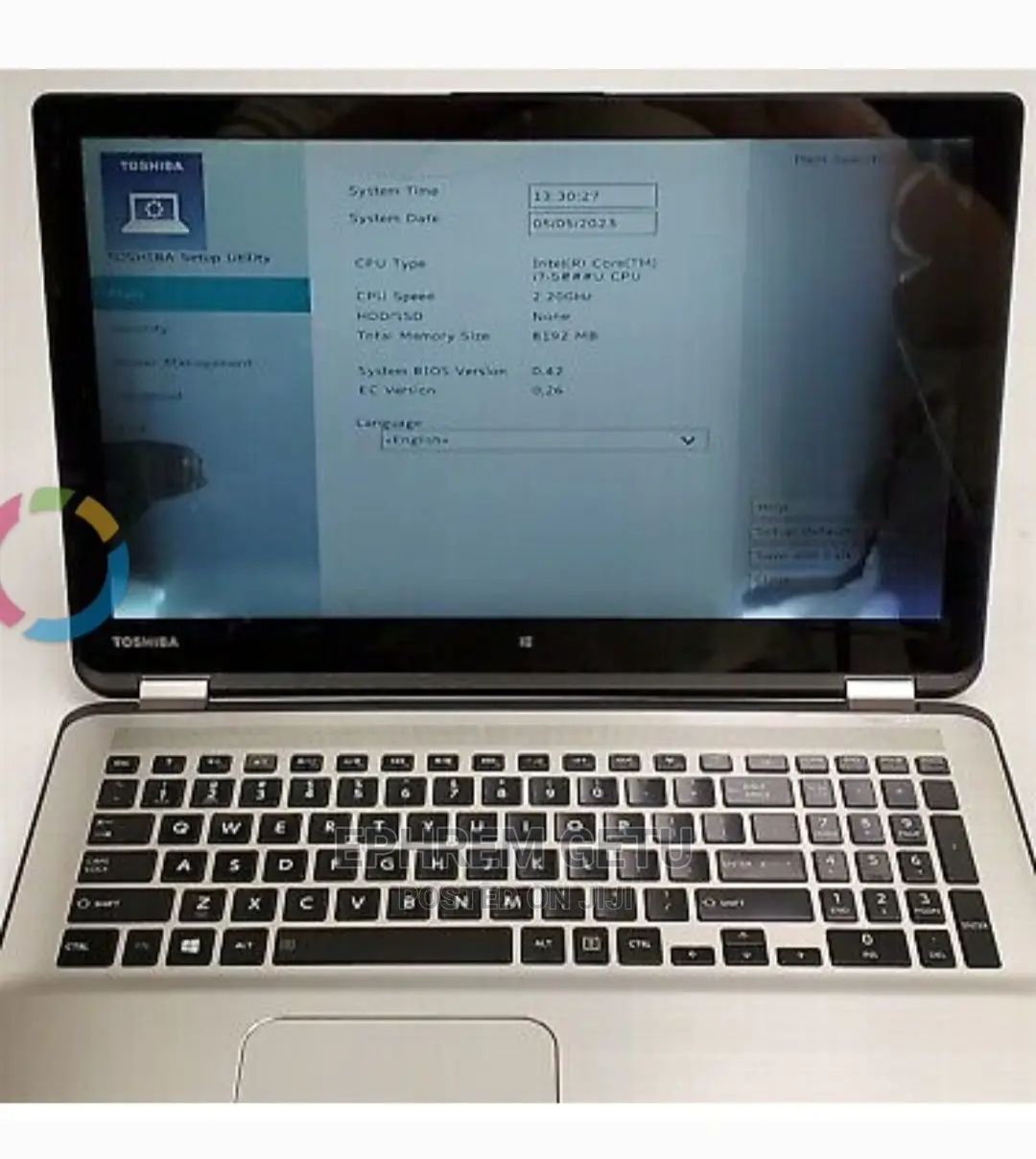 New Laptop Toshiba A30 8GB Intel Core I7 HDD 1T