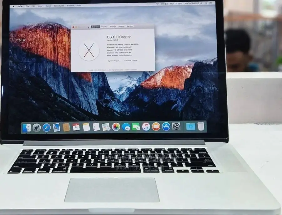 New Laptop Apple MacBook Pro 2015 16GB Intel Core I7 SSD 512GB