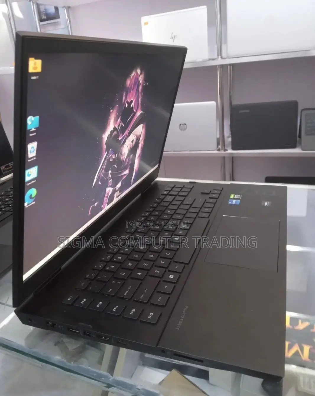 New Laptop HP Omen 17 16GB Intel Core I7 SSD 1T