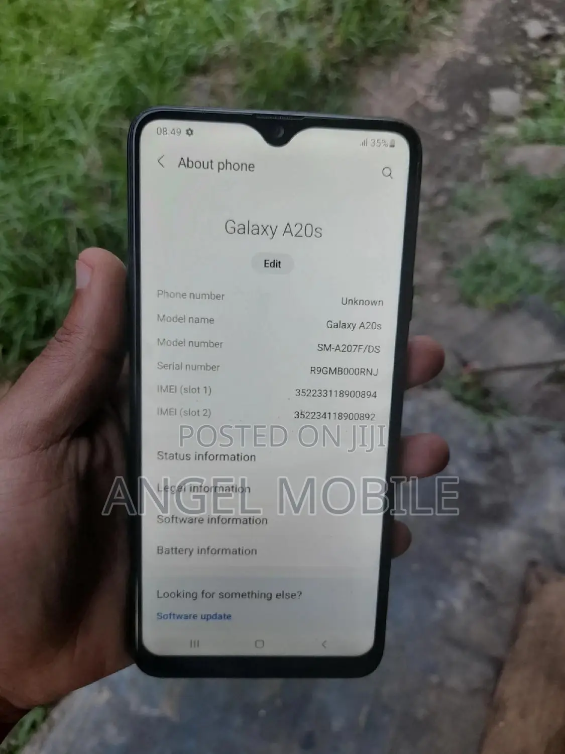 Samsung Galaxy A20s 32 GB Gold