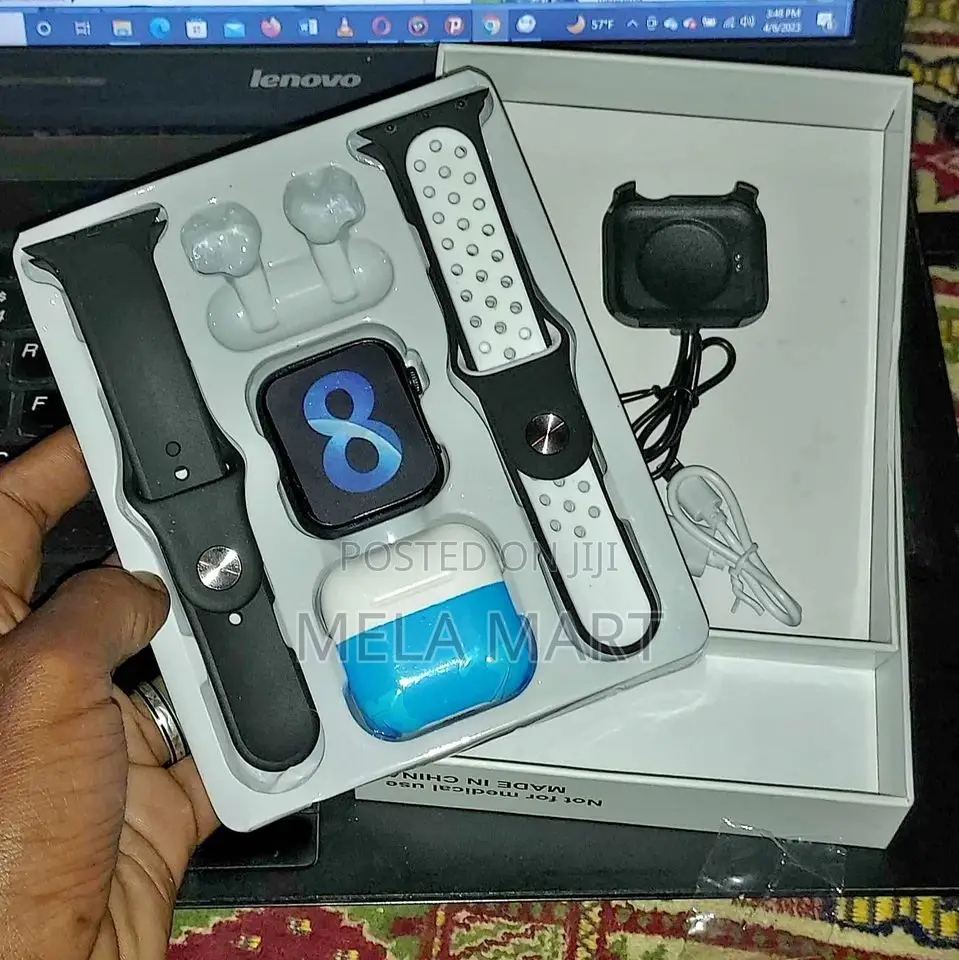 Smart Watch and Airpod Pro Package ስማርት ሰአት