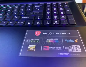 New Laptop MSI GP75 Leopard 16GB Intel Core I5 SSD 1T