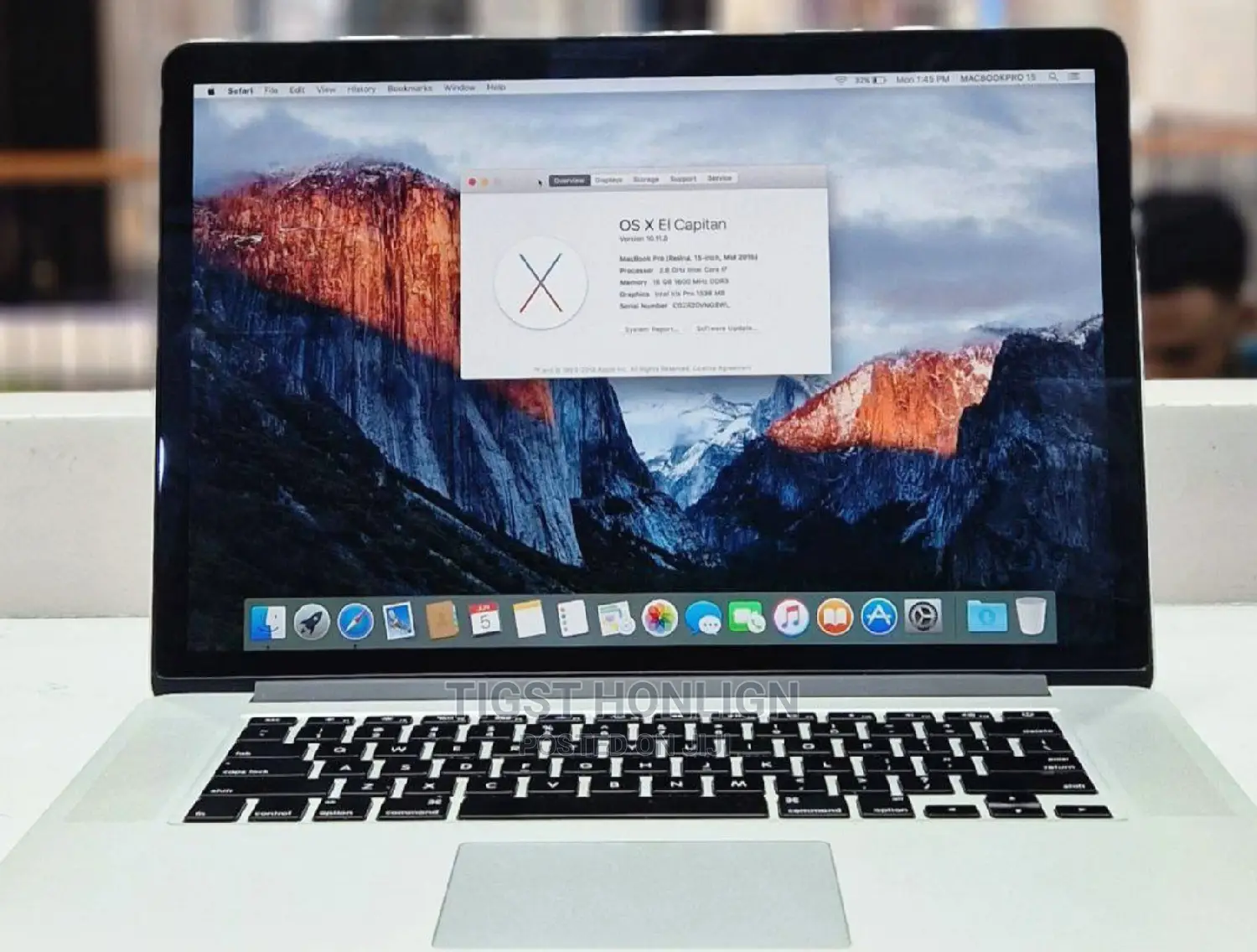 New Laptop Apple MacBook 2015 16GB Intel Core I7 SSD 512GB