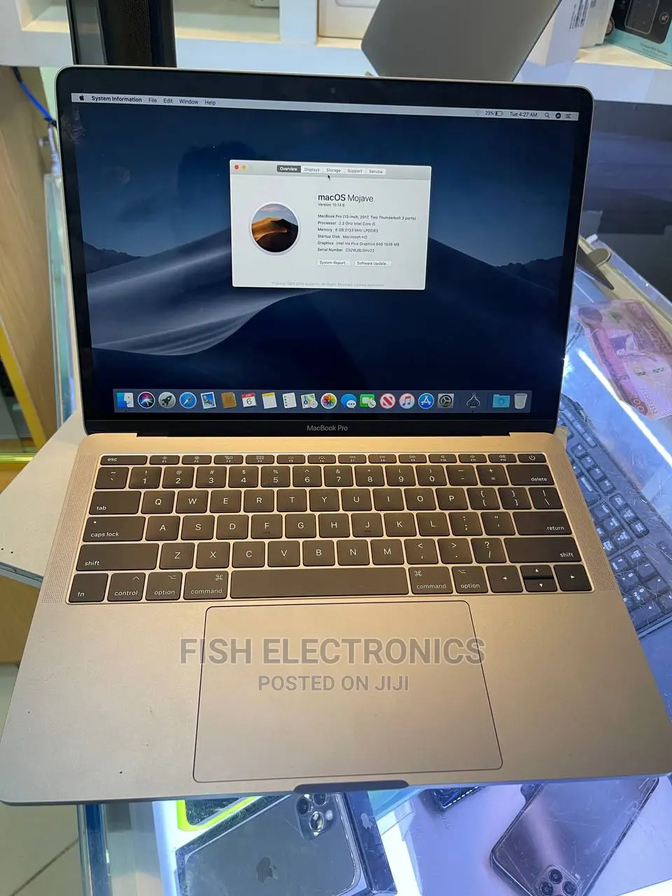 Laptop Apple MacBook Pro 2017 8GB Intel Core I5 SSD 128GB