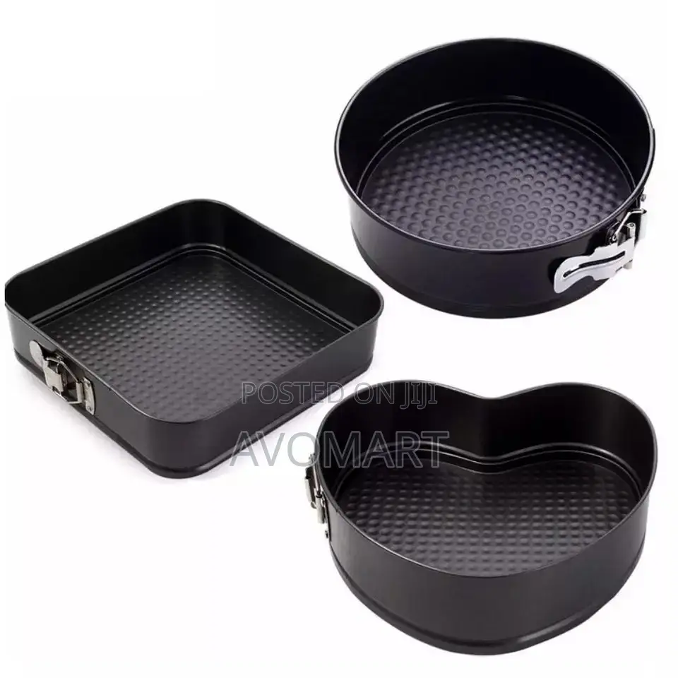 3 Cake Moulds