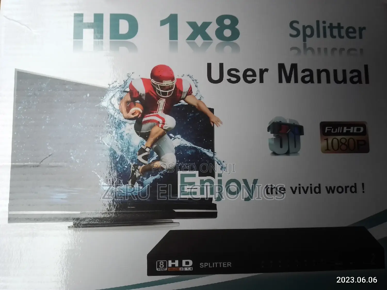 8 Port Hdmi Splitter