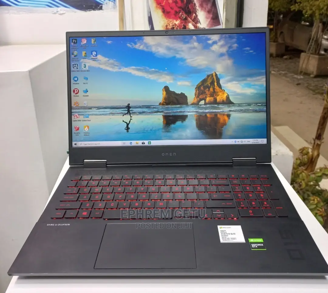 New Laptop HP Omen 15 16GB Intel Core I5 SSD 512GB