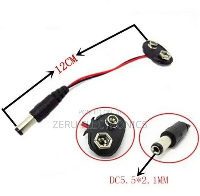 9v Battery Connector