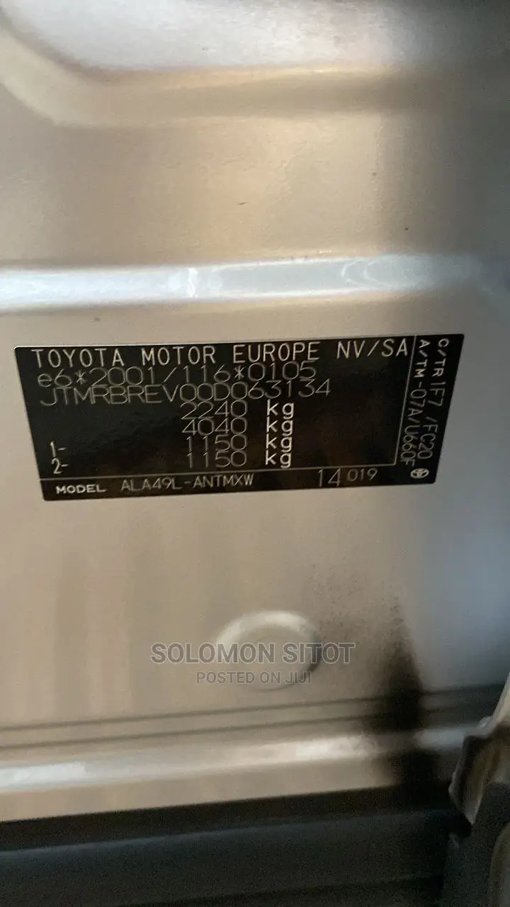 Toyota RAV4 2015 Silver