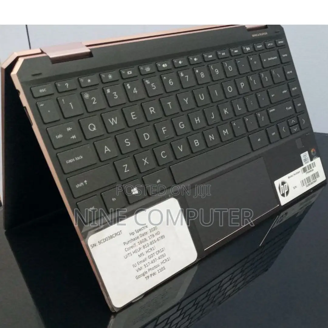 New Laptop HP Spectra 13 16GB Intel Core I7 SSD 1T