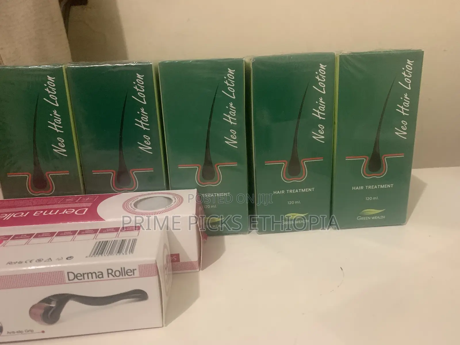 Neo Hair Lotion + Derma Roller