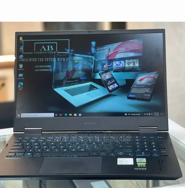 New Laptop HP Omen 15 16GB Intel Core i7 SSD 1T