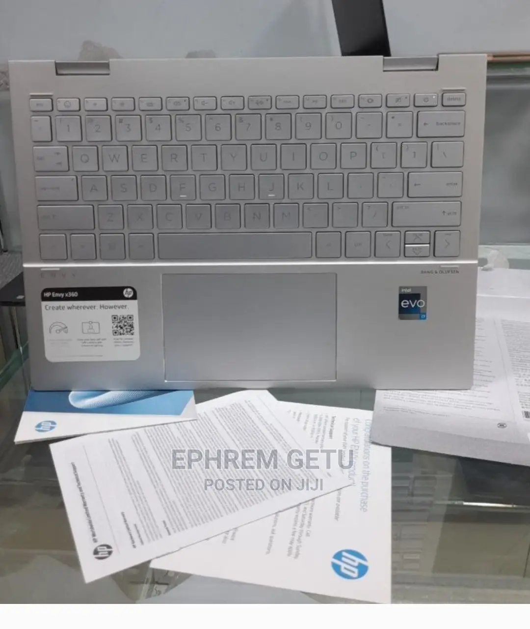 New Laptop HP Envy X360 8GB Intel Core I7 SSD 512GB