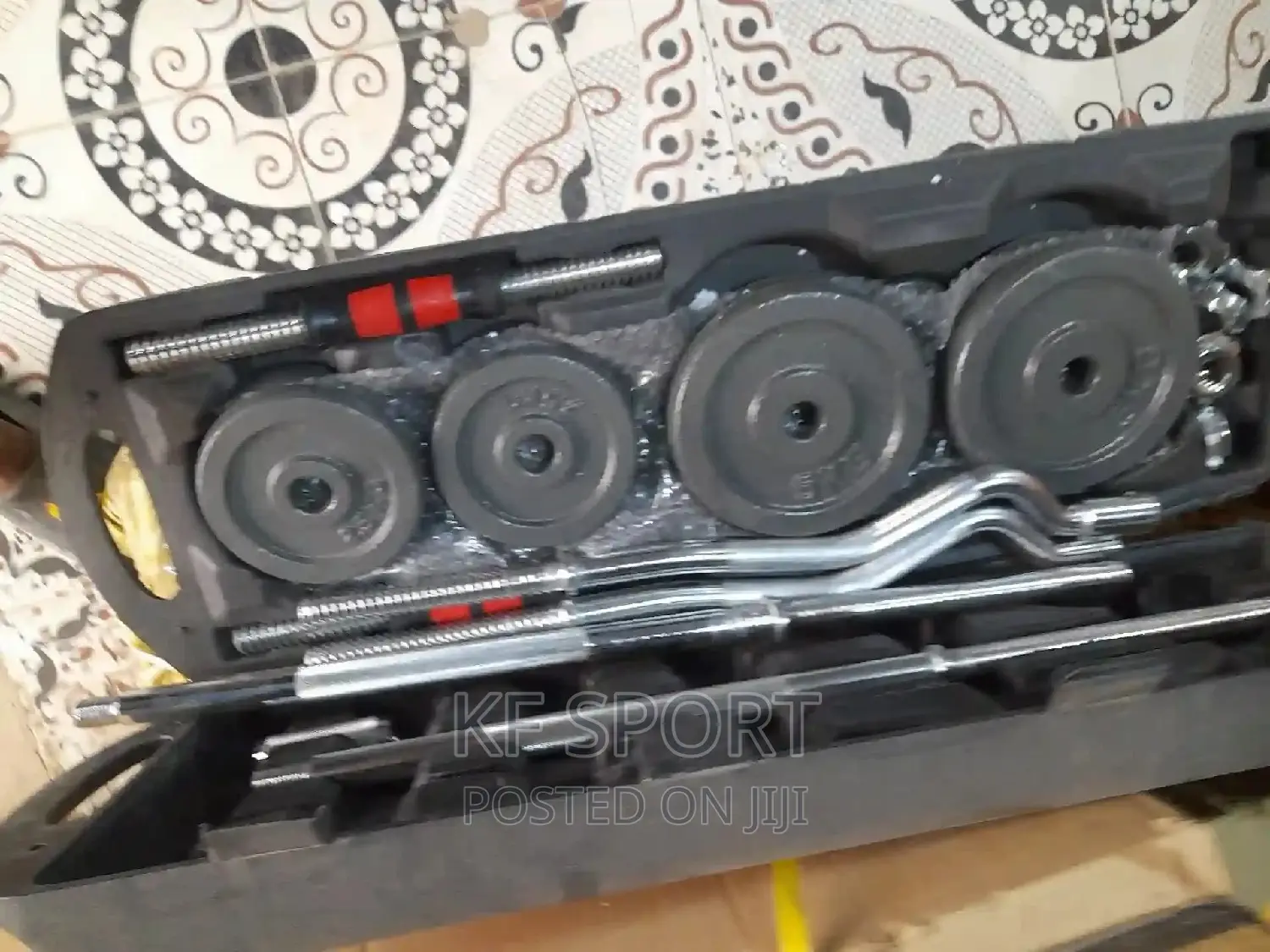 York 55 Kg Dumbbell and Barbell