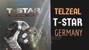 Telzeal Germany T-Star Smart Watch With Free 4 Strap