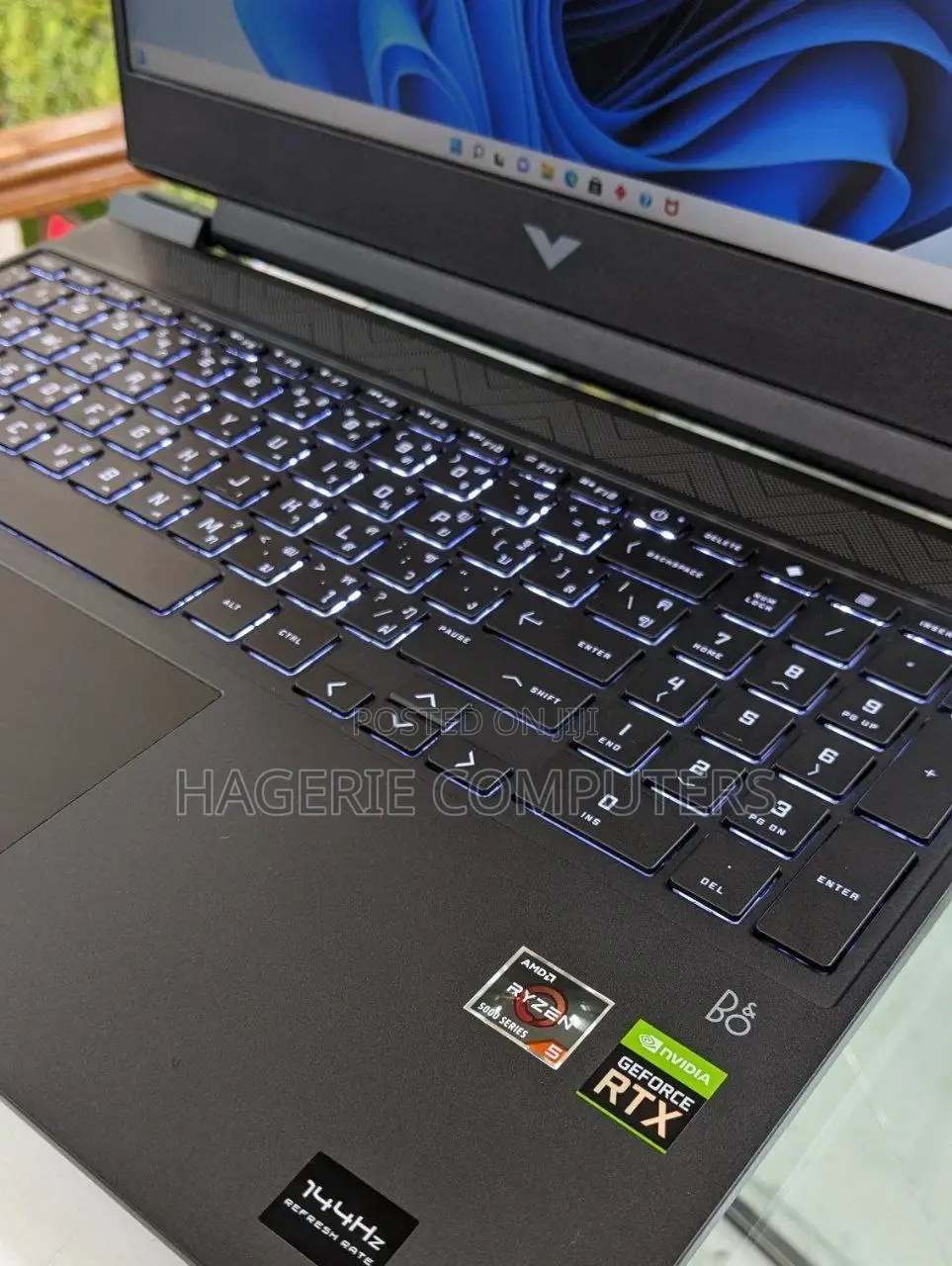 New Laptop HP Victus 16 8GB AMD Ryzen 5 SSD 512GB